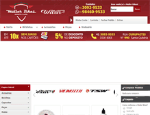 Tablet Screenshot of mullerbikes.com.br